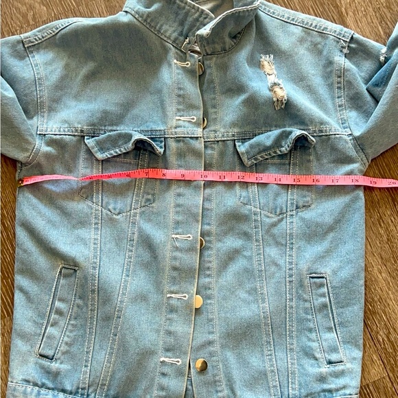 Aieryiyi - Blackhole Distressed‎ Denim Jacket - Picture 7 of 7